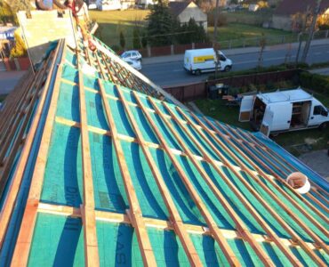 Kompletne przykrycie dachu w Groszowicach