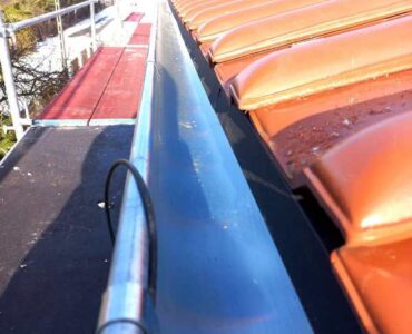 Wymiana rynien w Komprachcicach